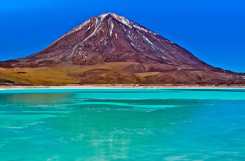 Laguna Verde na Bolívia