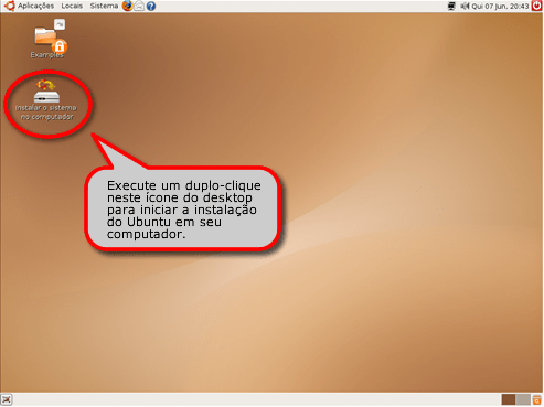 Instalação do Linux Ubuntu