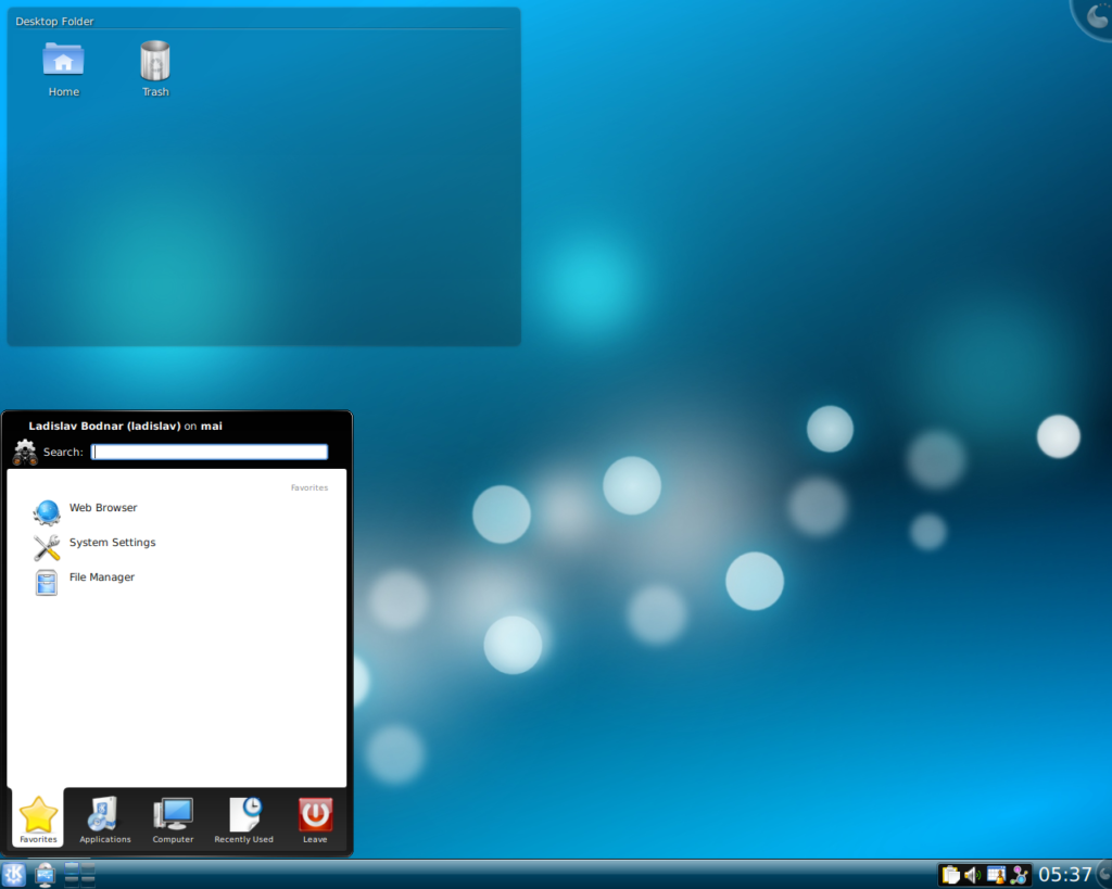 Slackware & KDE
